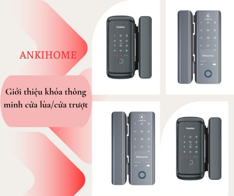 Chọn khóa vân tay cho hệ thống cửa lùa, cửa trượt là giải pháp thông minh để bảo vệ tối ưu cho không gian lắp đặt.