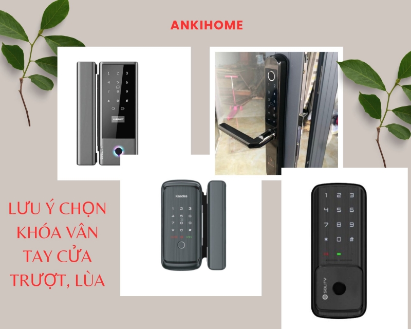 ANKIHOME cam kết luôn tư vấn đúng nhu cầu thực tế để khách hàng chọn được khóa vân tay cửa lùa, cửa trượt.