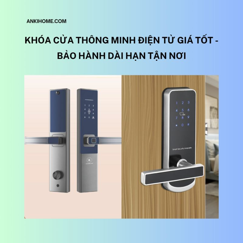Khám phá top các mẫu khóa cửa thông minh an toàn, giá tốt nhất.