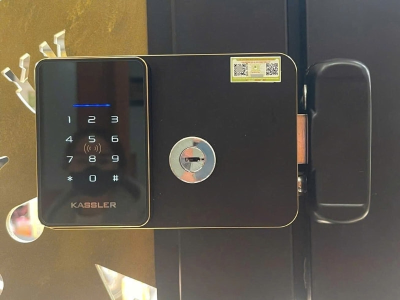 ANKIHOME cung cấp các mẫu khóa vân tay cửa cổng Kassler, Solity chính hãng