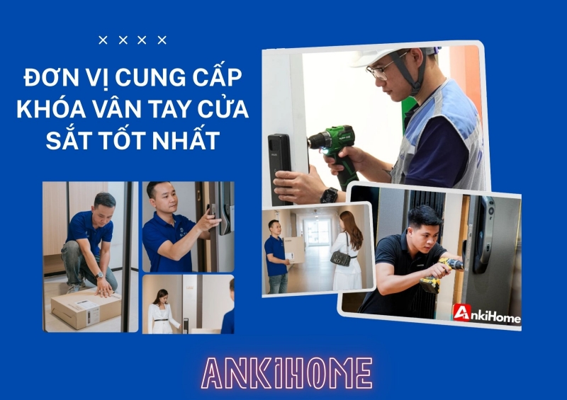 Có Nên Lắp Khóa Vân Tay Cửa Sắt? Cách Chọn Loại Chống Nước, An Toàn Ankihome luôn hướng đến trải nghiệm an tâm và tiện nghi khi khách hàng sử dụng khóa vân tay.