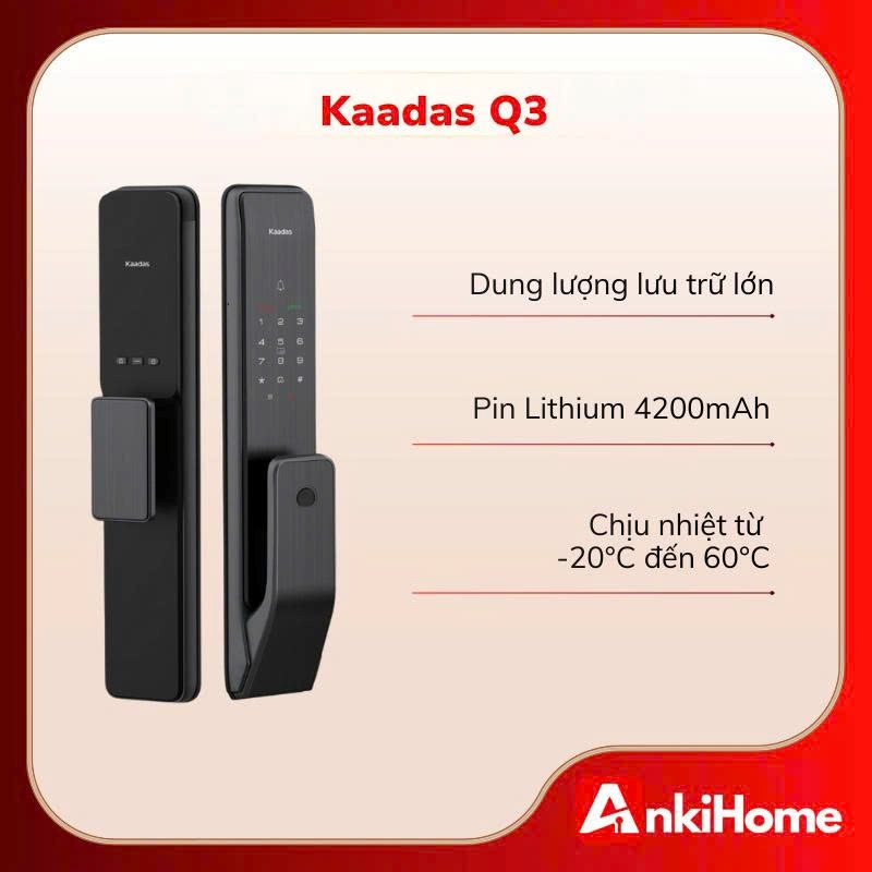 Ngoài ra, thiết bị sử dụng Pin Lithium DC 7.4V/4200mAh bền bỉ nên quản lý năng lượng cực kì hiệu quả.