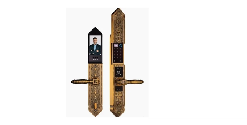 Khóa Đại Sảnh Biệt Thự DEMAX EL9882 GB Brass