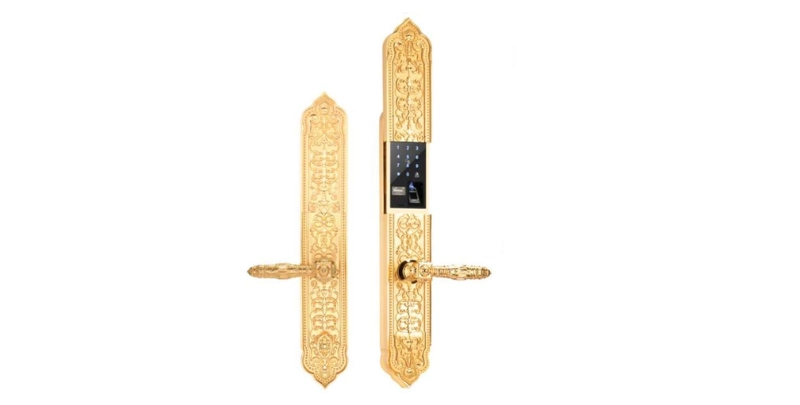 Khóa Đại Sảnh Biệt Thự DEMAX EL8882 GB Brass