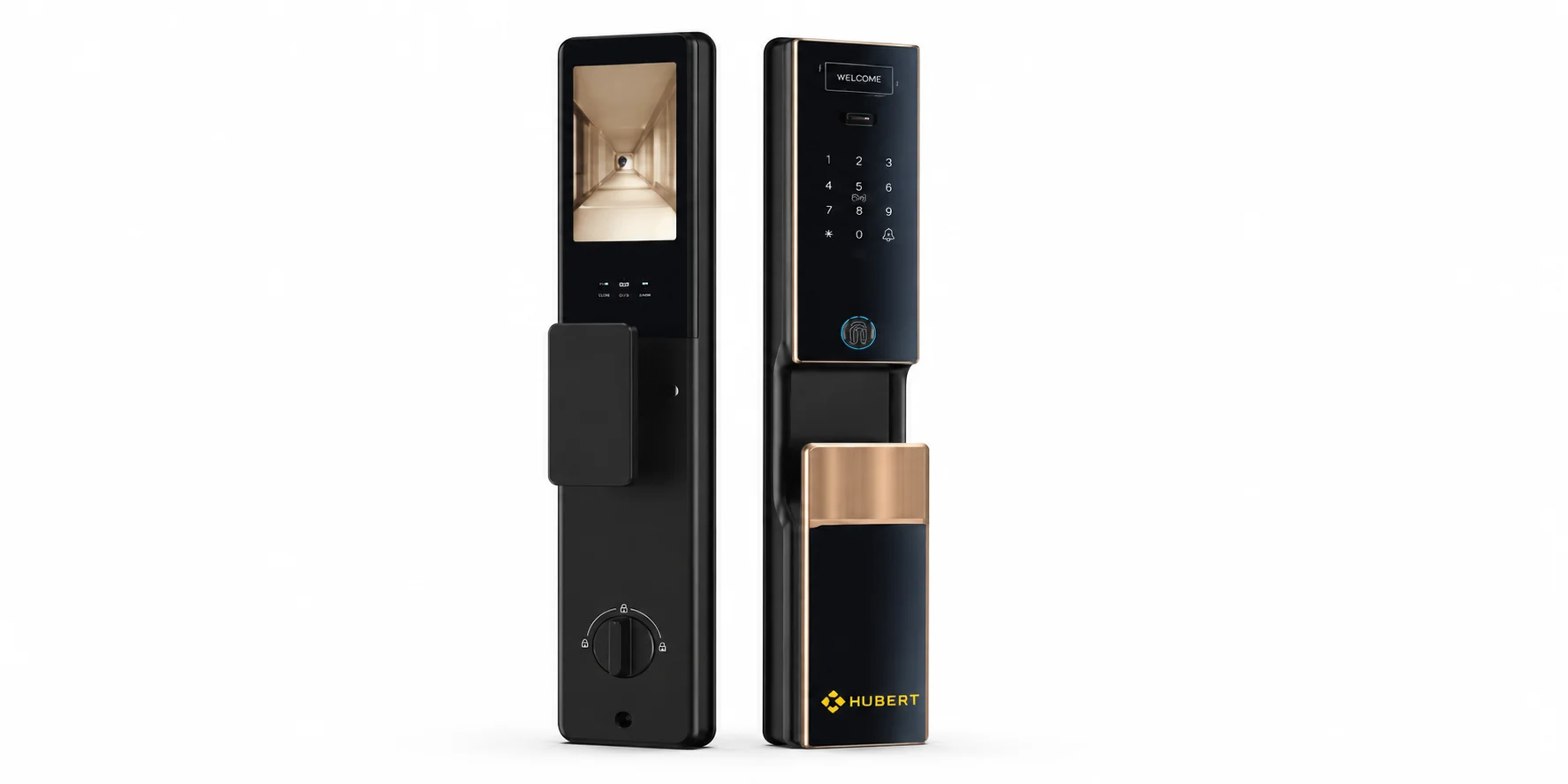 Khóa Cửa Gỗ Hubert HB CGI6VF TITAN EU
