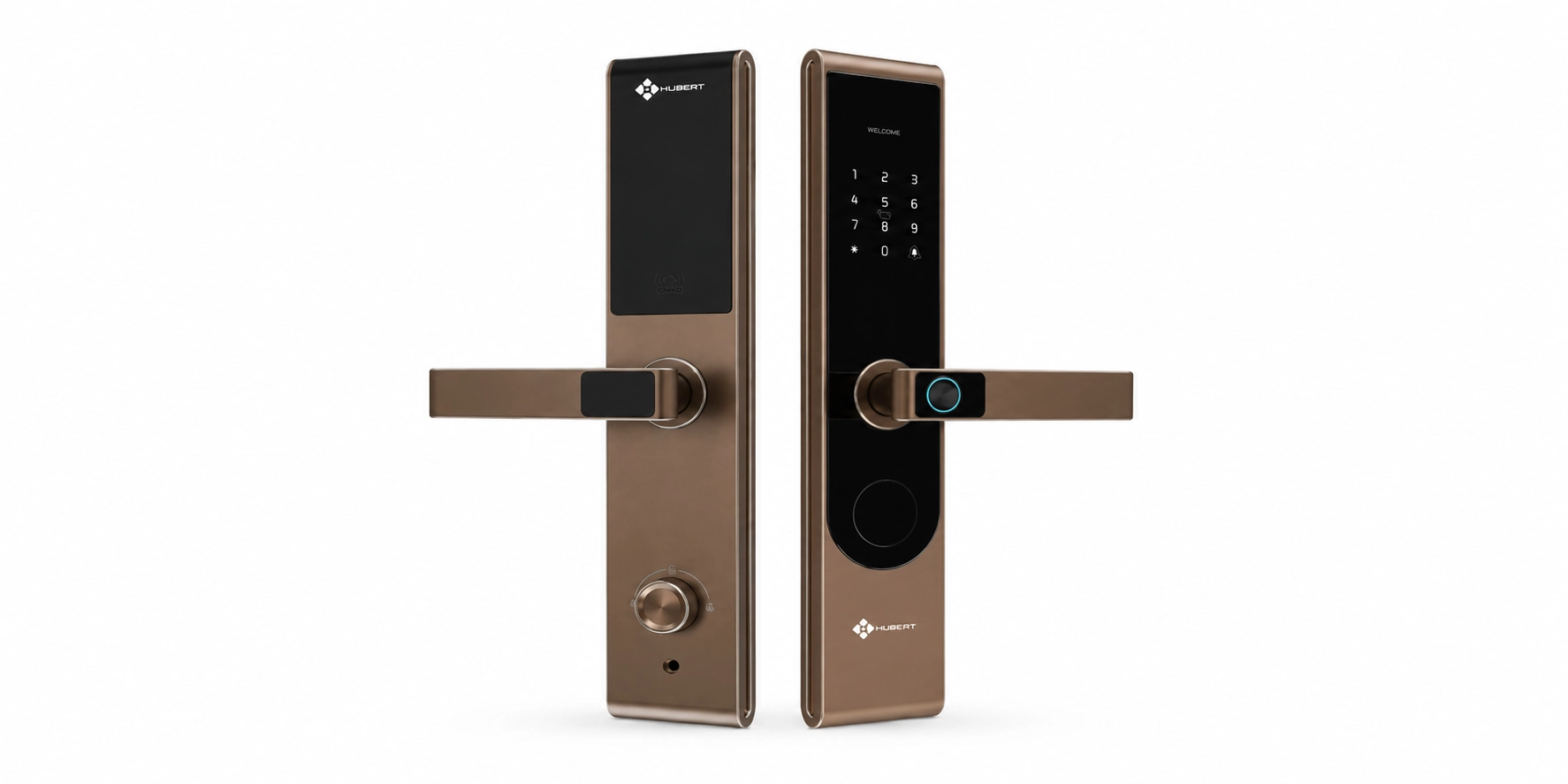 Khóa Cửa Gỗ Hubert HB CG68 TITAN