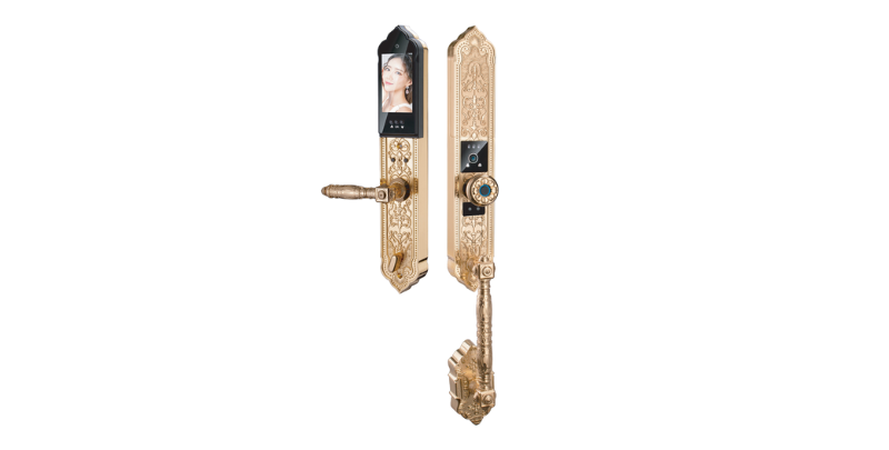 Khóa Cửa Đại Sảnh Hubert HB DS79 Gold