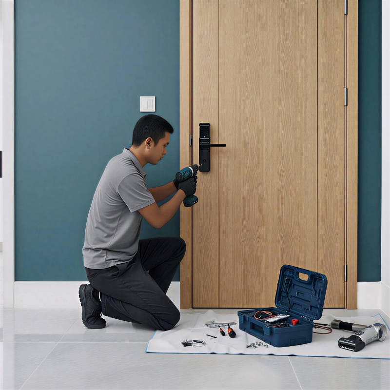 Liên hệ trung tâm bảo hành để được hỗ trợ sửa chữa khi khoá vân tay không mở được.