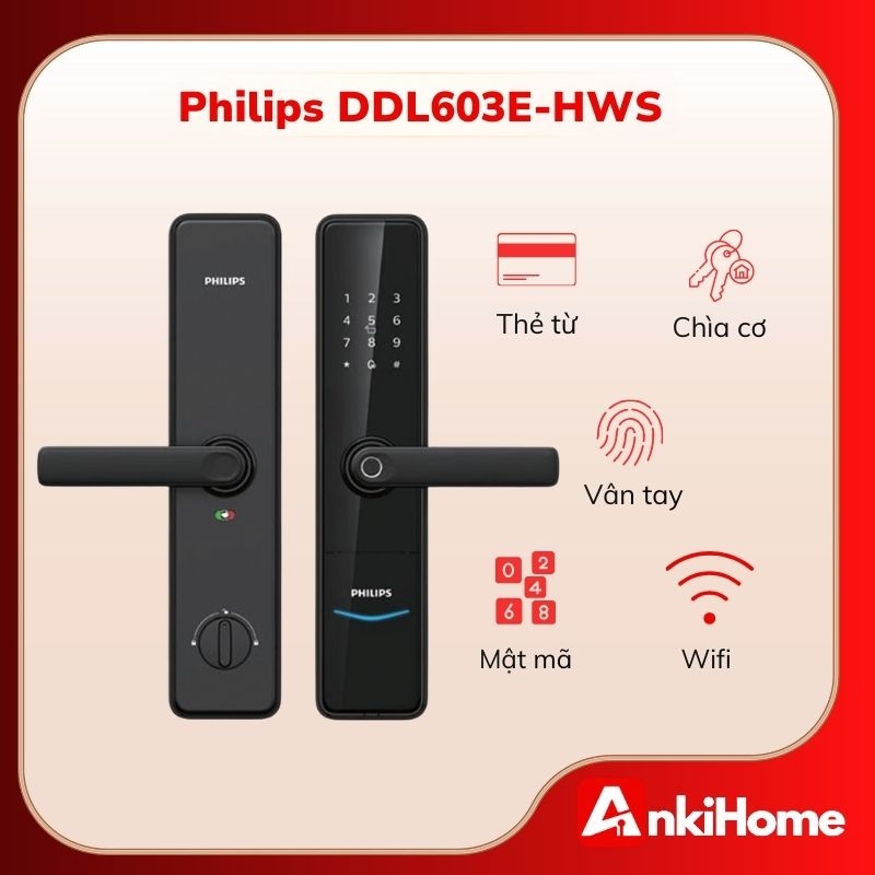 Top 7+ Khóa Cửa Điều Khiển Từ Xa Bằng Điện Thoại Tốt Nhất 2026 Sản phẩm hỗ trợ nhiều phương thức mở cửa như vân tay, mã số, thẻ từ, chìa cơ và app.