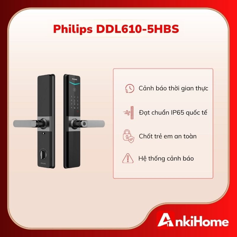 Top 7+ Khóa Cửa Điều Khiển Từ Xa Bằng Điện Thoại Tốt Nhất 2026 Khoá đạt chuẩn chống nước/bụi IP65, vận hành bền bỉ trong nhiều điều kiện môi trường, đảm bảo an ninh và tính thẩm mỹ cho không gian sống hiện đại.