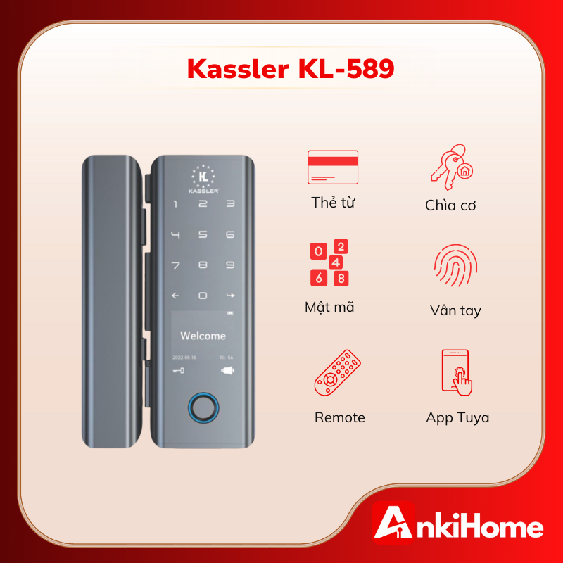 Kassler KL-589 có kiểu dáng nhỏ gọn, hiện đại góp phần nâng tầm thẩm mỹ cho không gian làm việc.