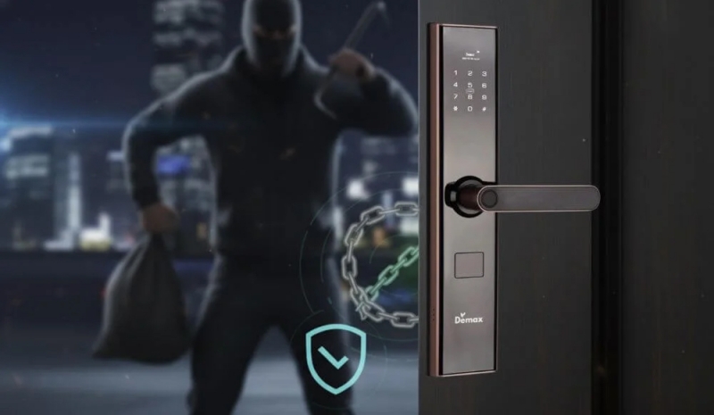 So Sánh Chi Tiết Khóa Vân Tay Và Khóa Cơ, Nên Chọn Loại Nào? Khóa vân tay nâng cao khả năng phòng chống trộm hiệu quả
