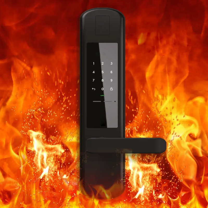 Chứng nhận chống cháy (Fire-rated) của khóa điện tử là gì?