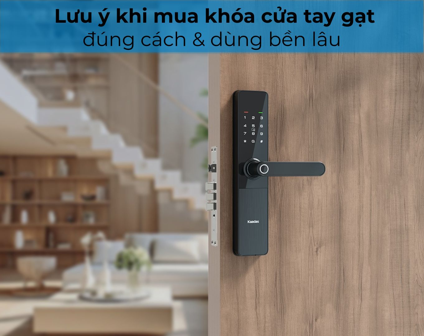7 Lưu Ý Khi Mua Khóa Cửa Tay Gạt Bền, An Toàn Và Phù Hợp