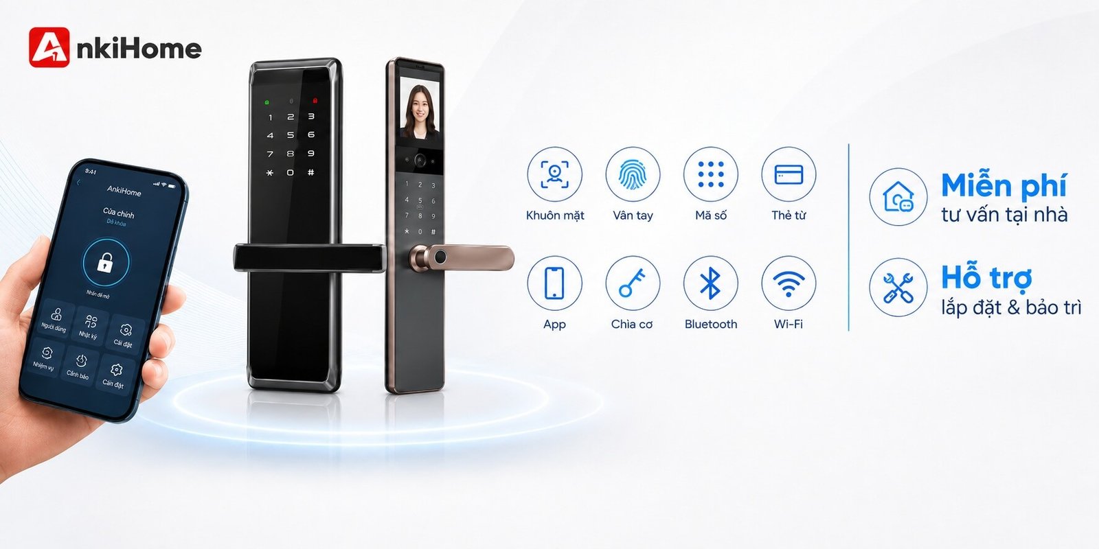 Hướng dẫn cách chọn khóa cửa thông minh phù hợp với mọi gia đình