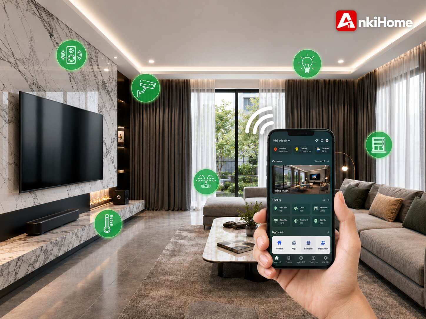 Các Dịch Vụ Lắp Đặt Thiết Bị Thông Minh Tại Ankihome