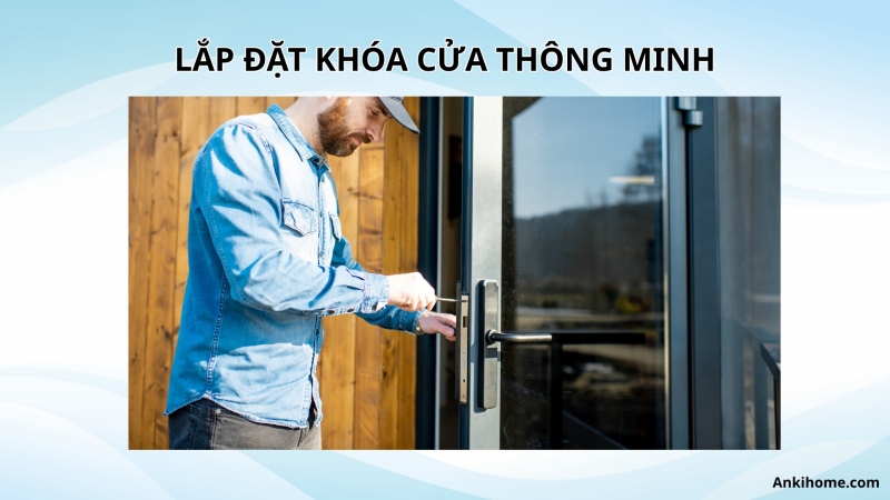 Hướng dẫn cách xác định đố cửa để lắp khóa điện tử thông minh