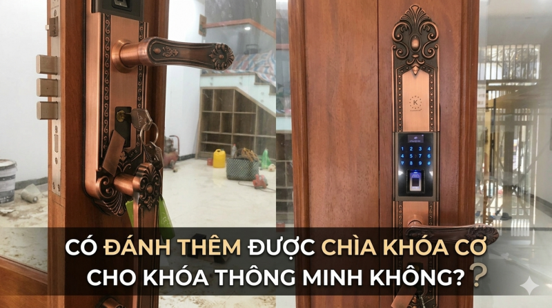 Có Đánh Thêm Được Chìa Khóa Cơ Cho Khóa Thông Minh Không? Những Lưu Ý Quan Trọng Có Đánh Thêm Được Chìa Khóa Cơ Cho Khóa Thông Minh Không? Những Lưu Ý Quan Trọng