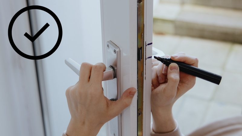Hướng dẫn lắp đặt khóa điện tử cho cửa nhôm Xingfa