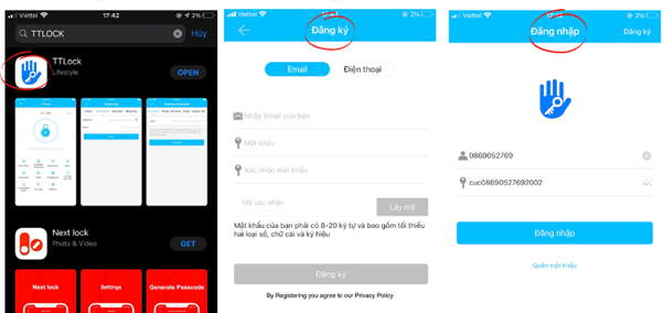 Hướng Dẫn Tạo Mật Khẩu 1 Lần Khóa Vân Tay Trên App TTLOCK