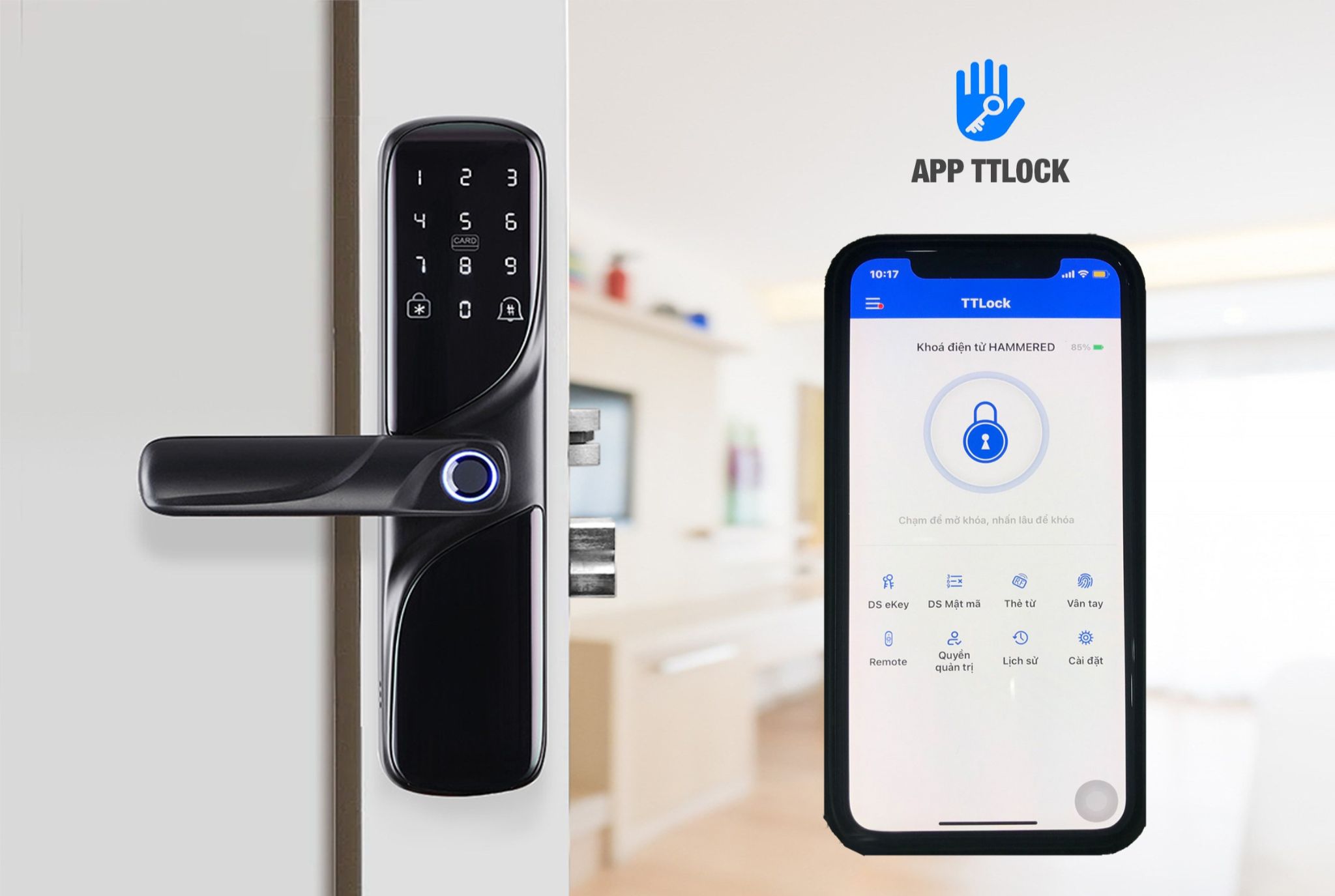 Hướng Dẫn Kết Nối Khóa Thông Minh Với App Điện Thoại Đơn Giản