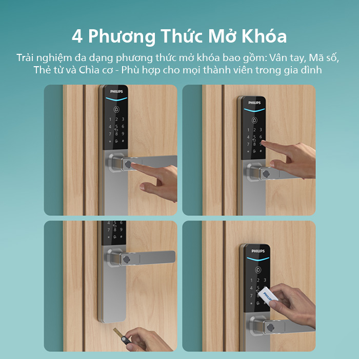 Làm sao để mở khoá cửa từ xa bằng điện thoại cho khoá thông minh