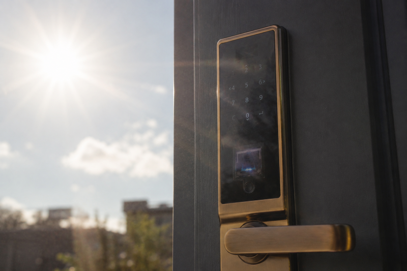 Tác hại của ánh nắng mặt trời lên màn hình cảm ứng khóa điện tử?