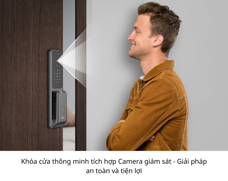 Tại Sao Nên Chọn Khóa Cửa Thông Minh Tích Hợp Camera Giám Sát?