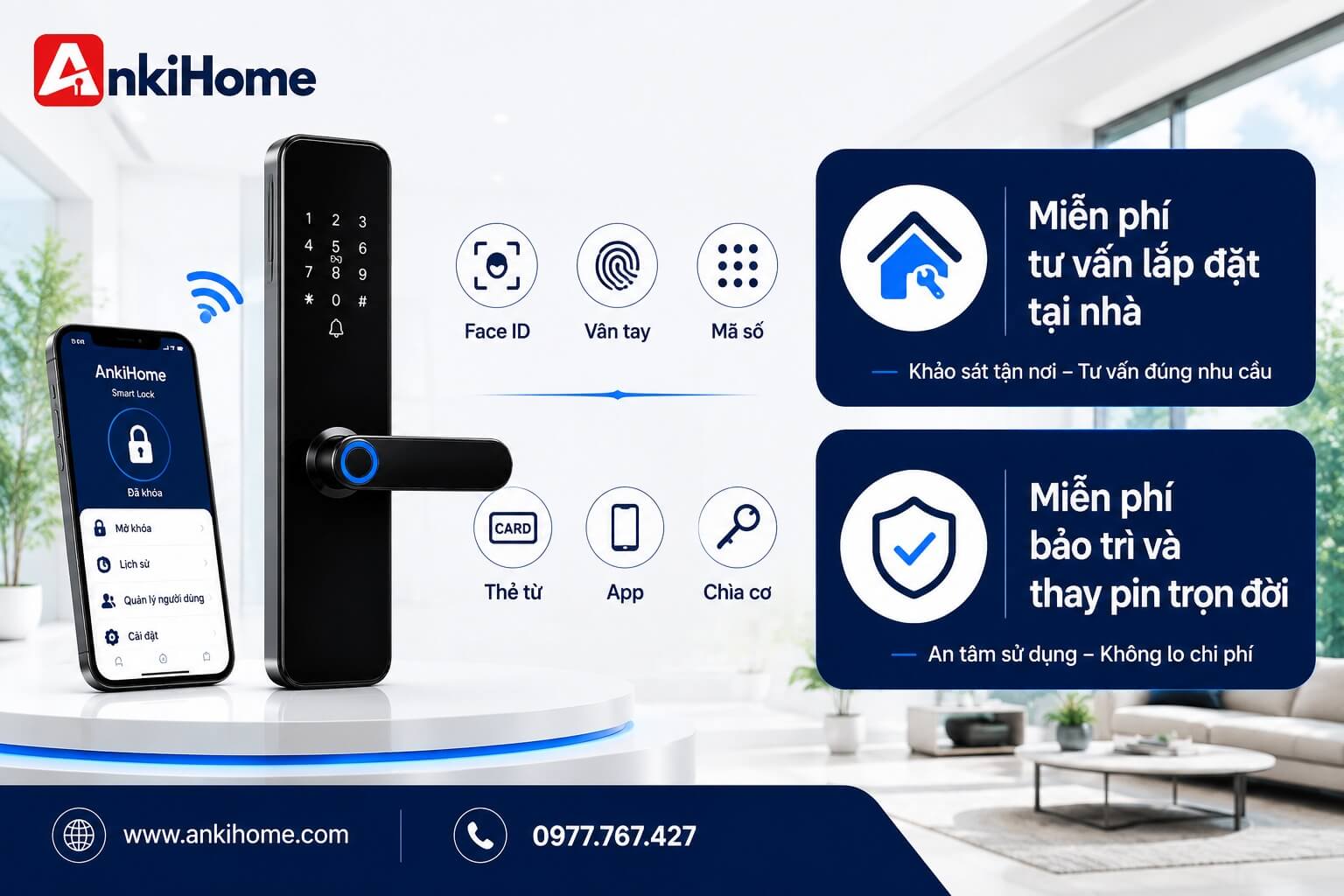 [Baodongnai.com.vn] Tại sao ngày càng có nhiều gia đình thay khóa cơ bằng khóa điện tử?