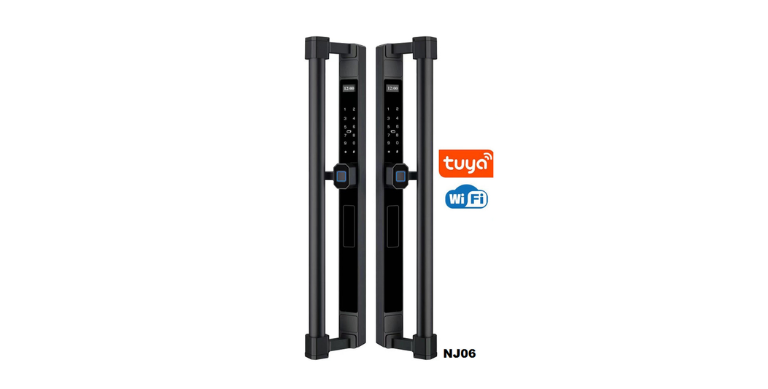 Khóa vân tay cửa nhôm NJ06