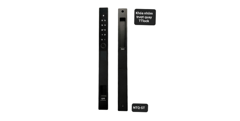 Khóa vân tay cửa nhôm NTQ-5T