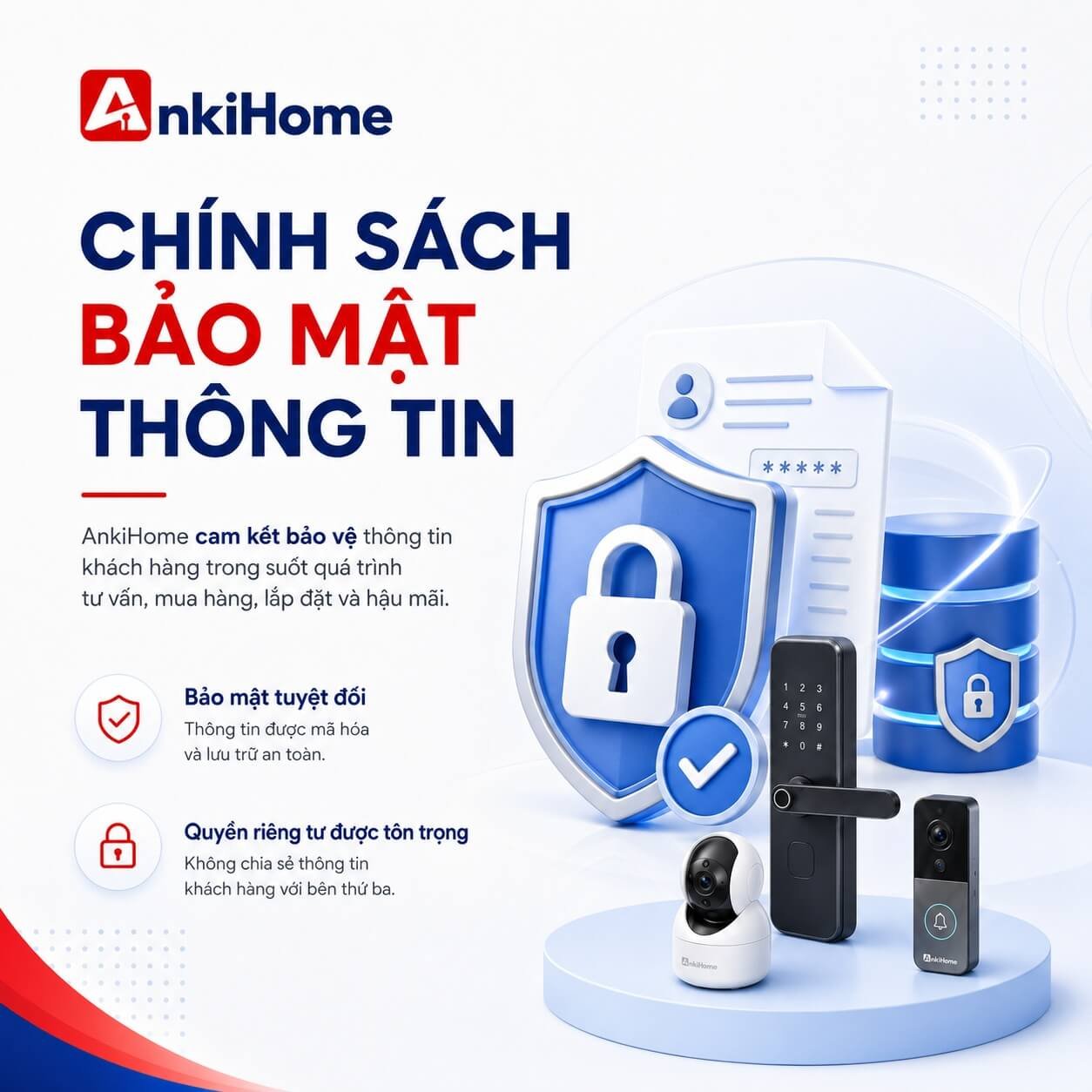 Chính Sách Bảo Mật Thông Tin Tại ANKIHOME