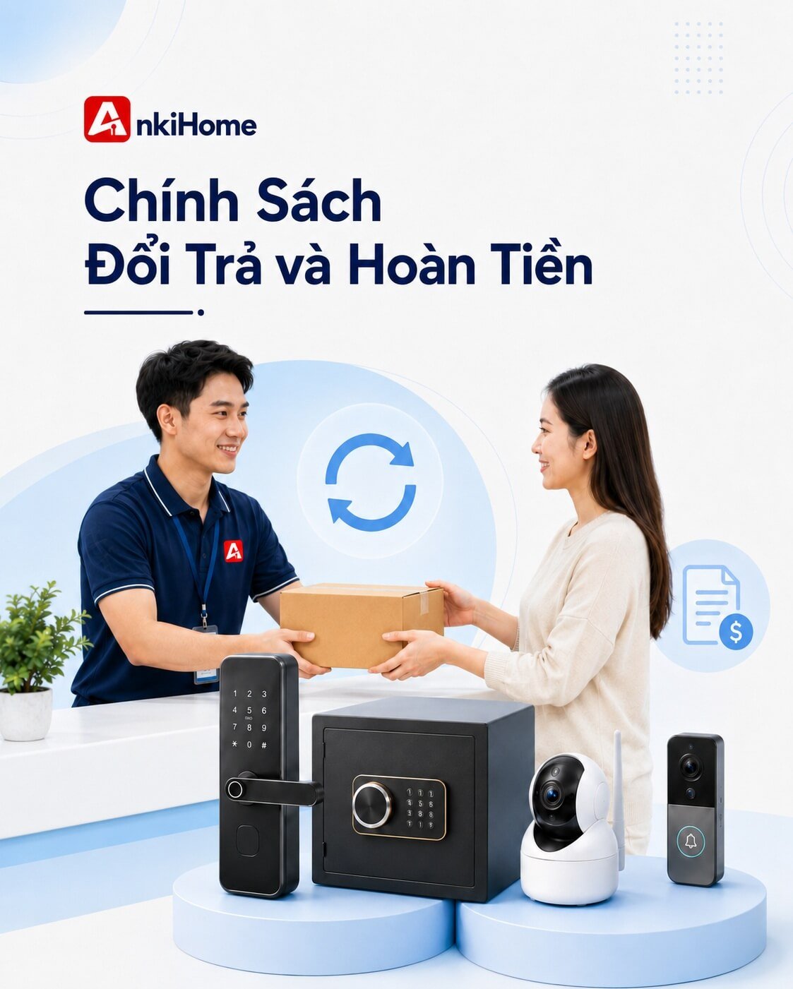 Chính Sách Đổi Trả và Hoàn Tiền Tại ANKIHOME