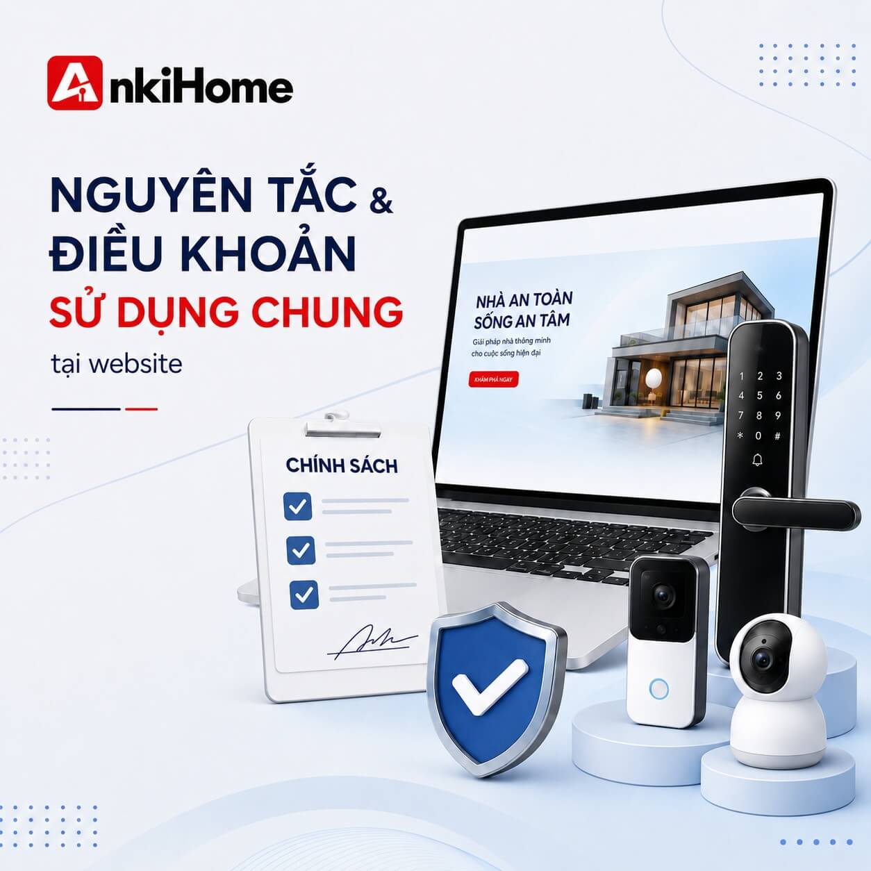 Nguyên Tắc & Điều Khoản Sử Dụng Chung Tại Webiste ANKIHOME