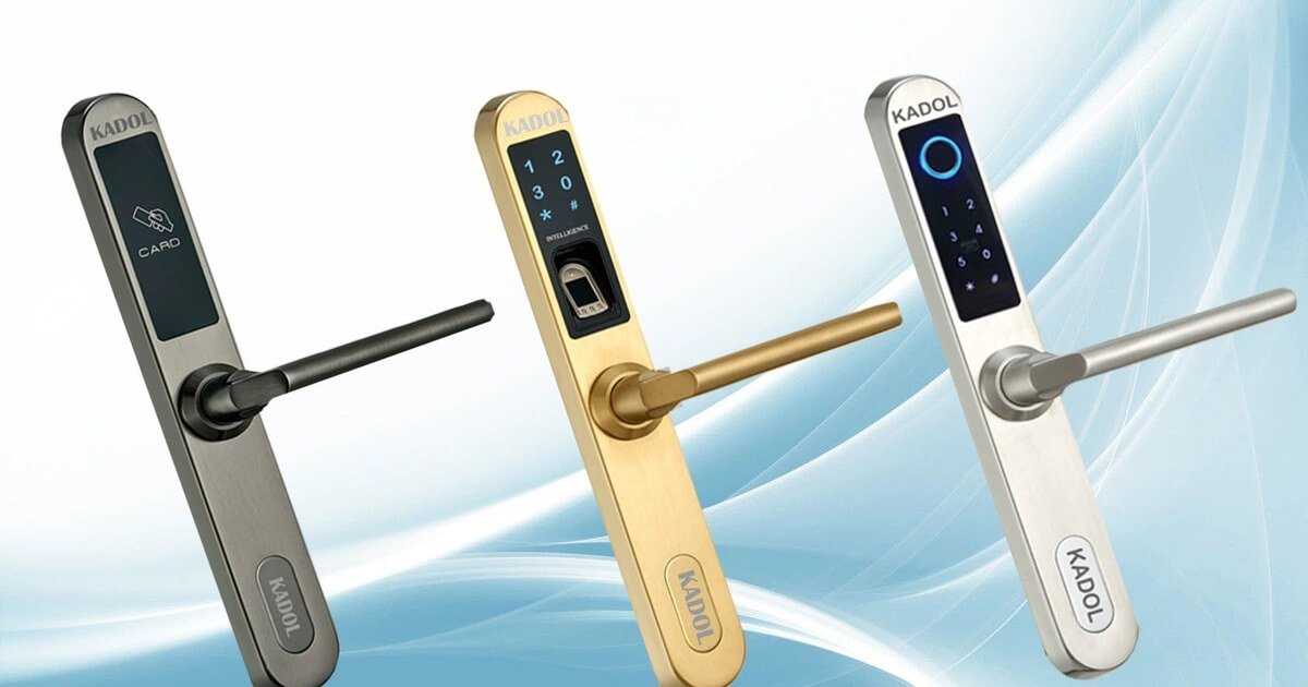Khóa Điện Tử Thông Minh Kadol Chính Hãng, Giá Tốt, Lắp Đặt Tận Nơi