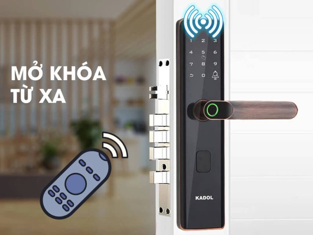 Khóa Điện Tử Thông Minh Kadol Chính Hãng, Giá Tốt, Lắp Đặt Tận Nơi