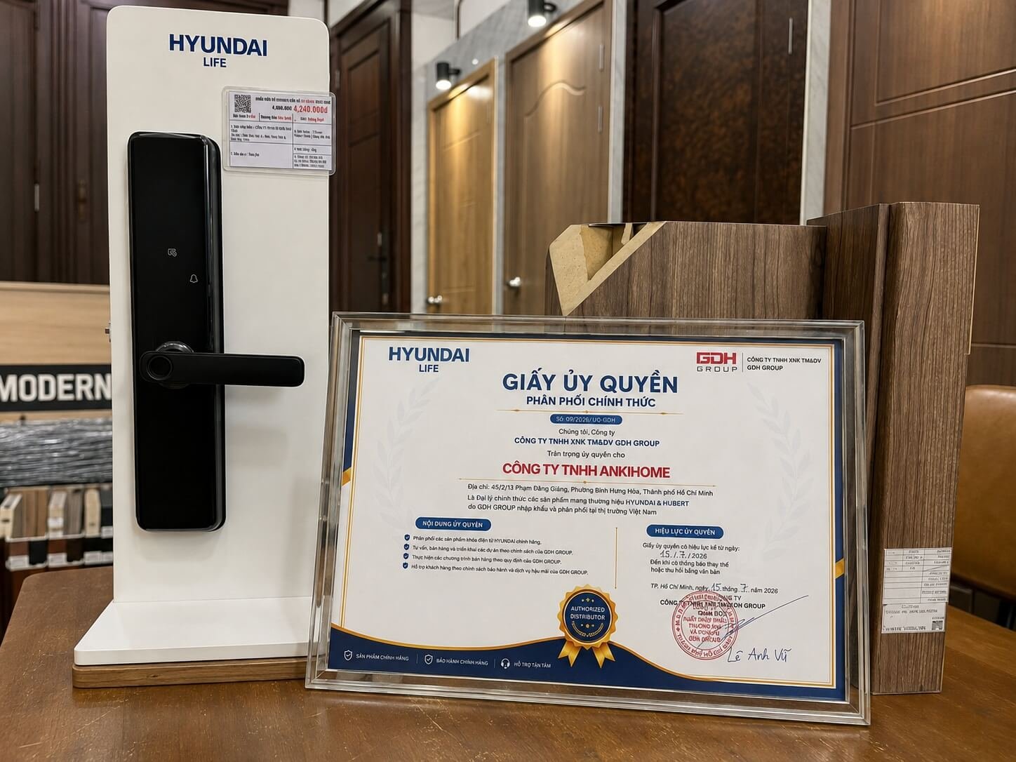 Khóa điện tử Hyundai Smart Lock Hàn Quốc – Giá Tốt, Miễn Phí Lắp Đặt