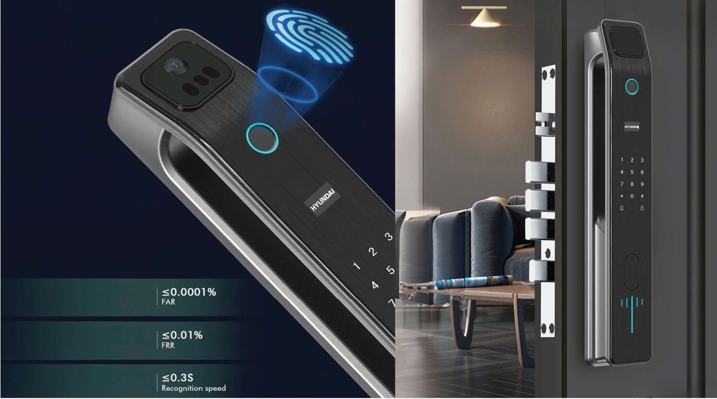 Khóa điện tử Hyundai Smart Lock Hàn Quốc – Giá Tốt, Miễn Phí Lắp Đặt
